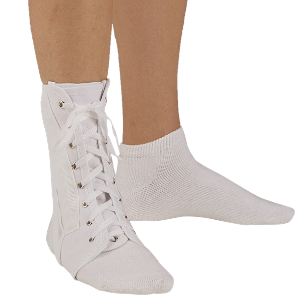 DeRoyal Canvas Lace-Up Ankle Brace