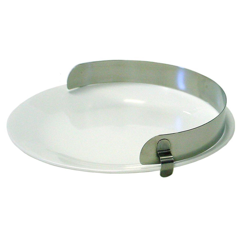 Load image into Gallery viewer, Kinsman Enterprises 15216 Stainless Steel Plate Guard Fits 8-9" Diameter, Large
