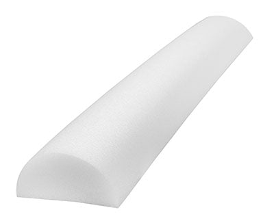 CanDo White PE Foam Roller