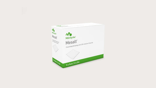 Mlnlycke Mesalt Sodium Chloride Impregnated Dressing Rehab Supply Shoppe Mlnlycke Mesalt Sodium Chloride Impregnated Dressing Rehab Supply Shoppe