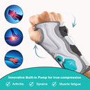Inflatable Wrist Brace with Built-in Pump