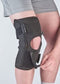 Corflex CoolTex™ AG 13” Anterior Closure Knee Wrap w/Hinge, Open Popliteal