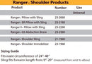 Corflex Ranger Shoulder Abduction Pillow With Sling