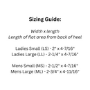 BML Heel Lift sizing guide