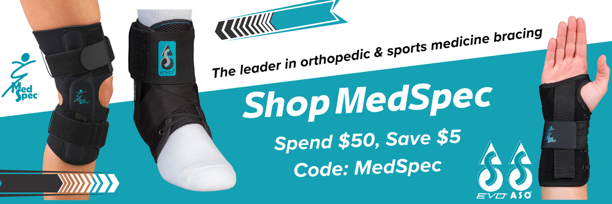 Shop MedSpec Braces. Svae $50, Save $5 with discount code MedSpec at checkout