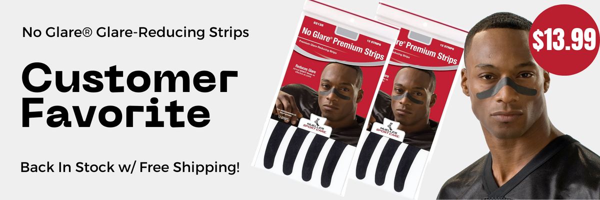 Back in stock with free shipping! No Glare® Glare-Reducing Strips