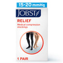 JOBST Relief Silicone Compression Thigh High, 15-20 mmHg Closed Toe