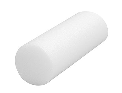 CanDo White PE Foam Roller