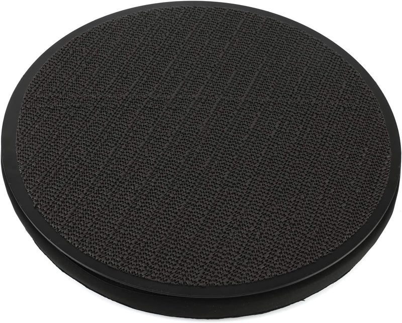 FOMI Premium Firm Swivel Gel Seat Cushion | 360 Degree Rotation | Round Thick Disc Pad for Home or Office Chair, Wheelchair, Boat, Stool | Pressure Sore Relief, Prevents Sweaty Bottom