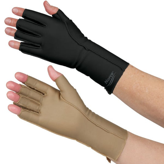 Norco® Heavy Compression Gloves - Open Finger, Over the Wrist