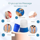 Cryocup - the Premier Ice Massage Cup for Pain or Beauty Routine, Ice Massage, Facial Ice Roller, Ice Massager, Made in USA