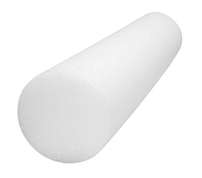 CanDo White PE Foam Roller