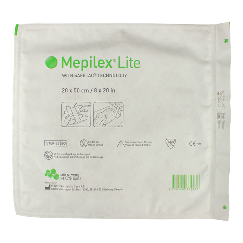 Mölnlycke Mepilex Lite Thin Foam Dressing