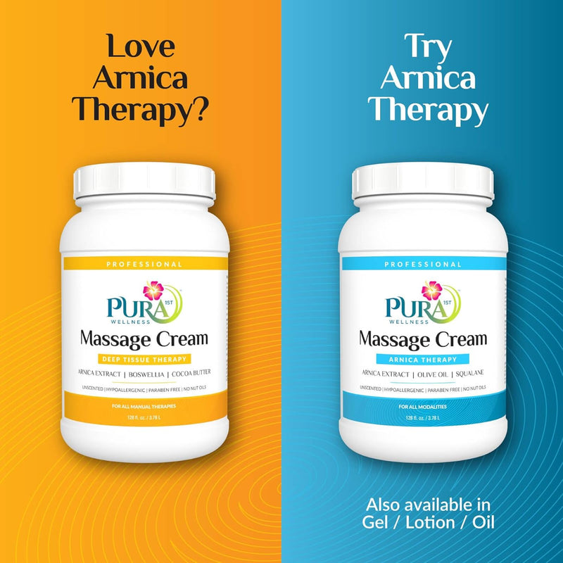 Load image into Gallery viewer, PURA 1ST WELLNESS Professional Deep Tissue Therapy Massage Cream, Unscented
