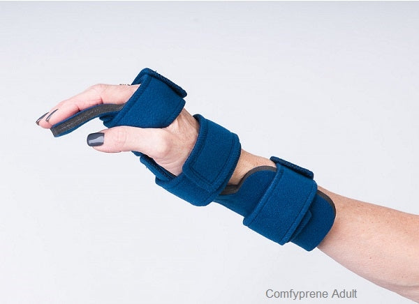 Load image into Gallery viewer, SALE! Comfyprene Wrist/Hand/Finger Orthosis. Purple / Pediatric Small - Closeout
