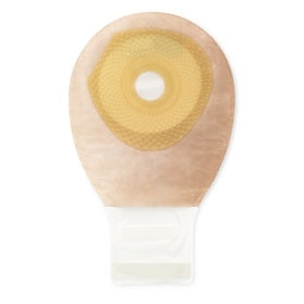 Hollister Premier™ One-Piece Drainable Ostomy Pouch – Flat SoftFlex™ Barrier, Lock 'n Roll™ Microseal Closure, Filter
