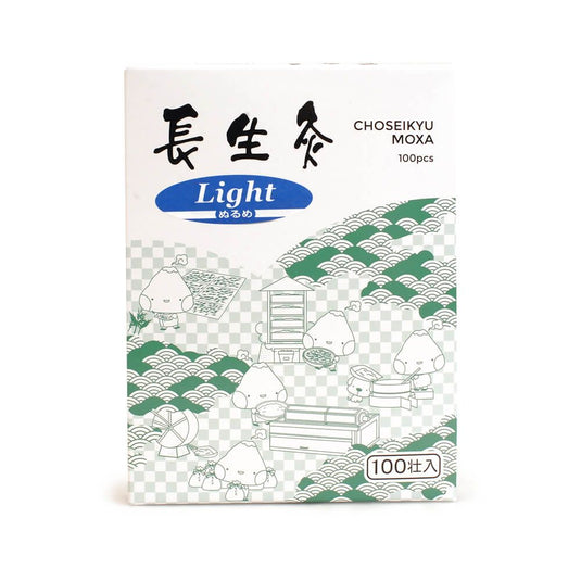Chosei-kyu Stick on Moxa (Light) Box of 100