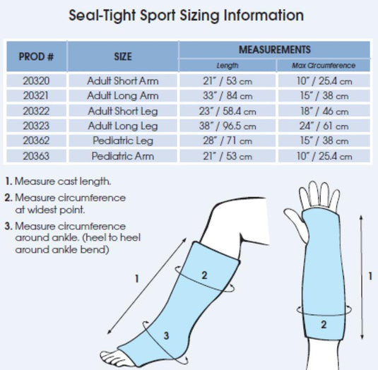 Seal-Tight Sport Pediatric Arm Protector - Close-out SALE!