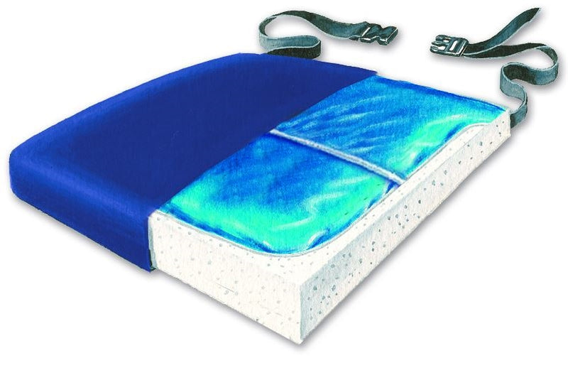 SkiL-Care Super Soft Gel-Foam Cushion w/4-Way Stretch Cover