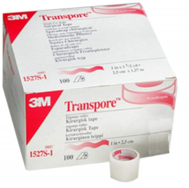 3M Blenderm Surgical Tape Clear 1 Inch X 5 Yards - 12 Each 