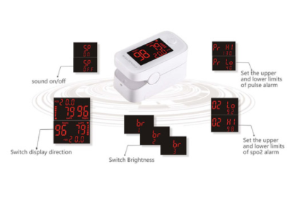 Load image into Gallery viewer, Pulse Oximeter, LED Deluxe Fingertip Unit
