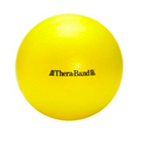 TheraBand Professional Mini Ball, 9" Yellow