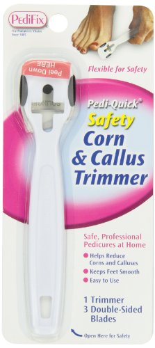 PediFix Pedi-quick Safety Corn and Callus Trimmer, 1 Count