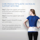 Core Products Elastic Sacroiliac Support with Pad