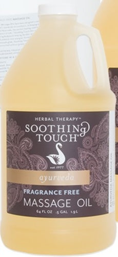 Soothing Touch Fragrance Free Massage Oil