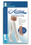 Activa Anti-Embolism 18mmHg Knee High Closed Toe