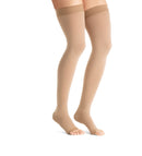 JOBST® Maternity Opaque Thigh High Compression Stockings, 20-30 mmHg, Open Toe