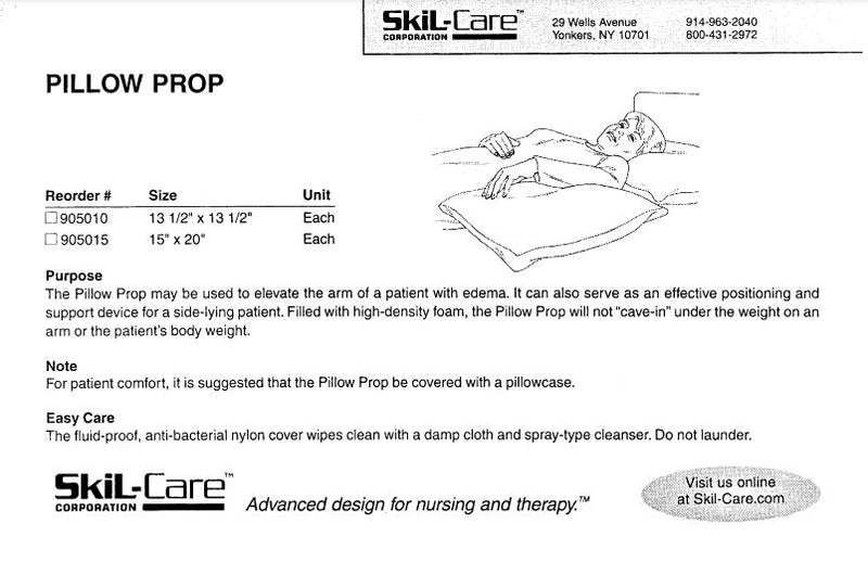 SkiL-Care Pillow Prop