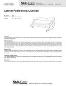 SkiL-Care Lateral Positioning Cushion