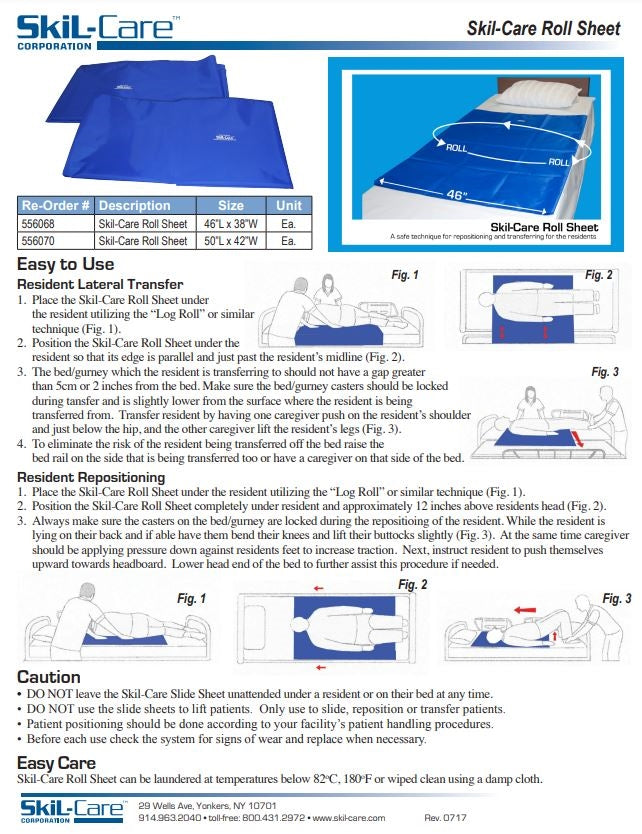 SkiL-Care Transfer and Reposition Sheets