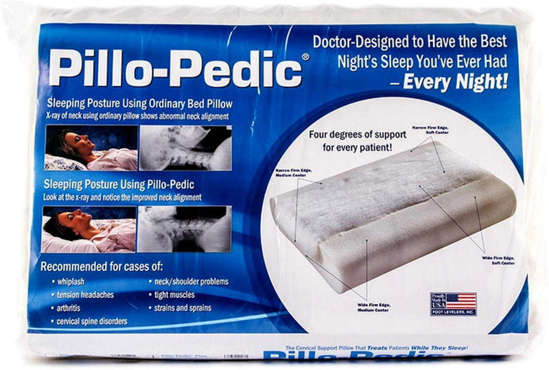 Foot Levelers Pillo-Pedic 4 in 1 Design Cervical Pillow