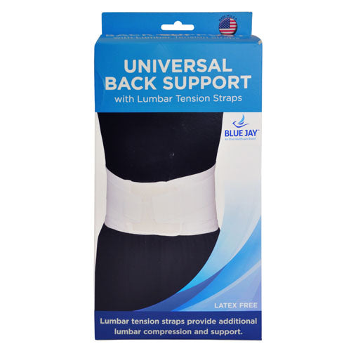 Blue Jay Universal Back Support with Lumbar Tension Straps
