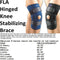 FLA Safe-T-Sport Neoprene Hinged Knee Brace