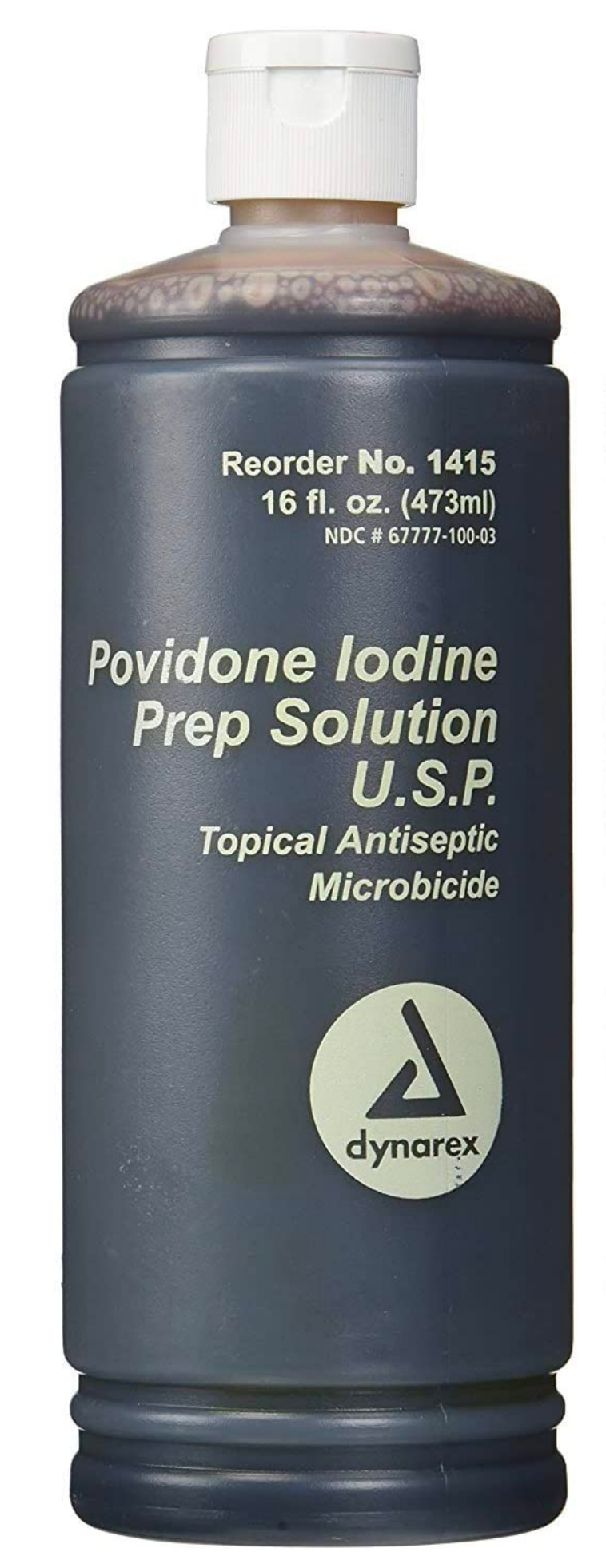 Povidone Iodine Prep Solution USP, 16 Fluid Ounce