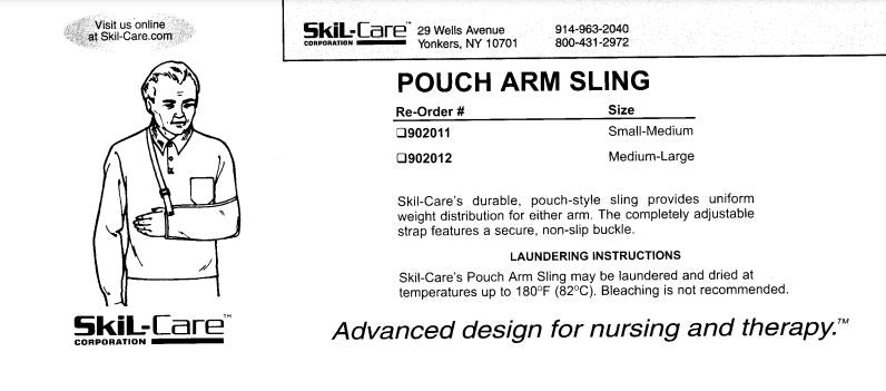 SkiL-Care Pouch Arm Sling