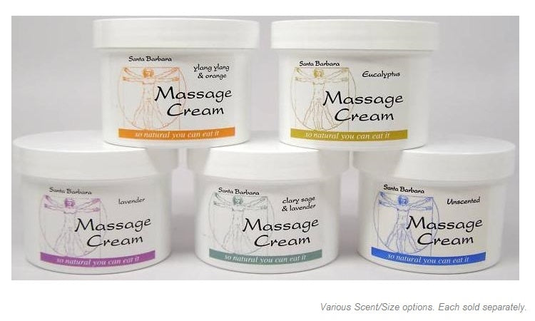 Real Bodywork Santa Barbara Massage Cream