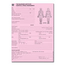 Cervical Spine Assessment Forms (50/Pad)