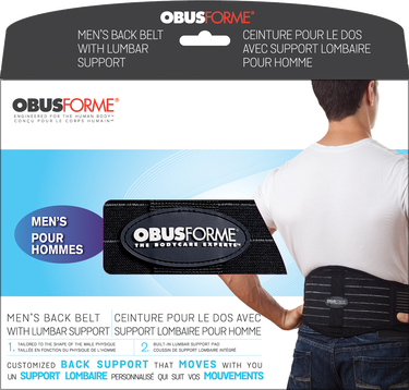ObusForme Male Black Belt
