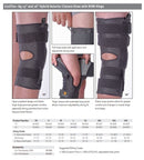 Corflex Cooltex™ AG Hybrid Knee with ROM Hinge