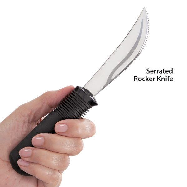 Adaptive Arthritis Knife Stainless Steel Weighted Thicken Prevent Slip  Flexible Easy Grip Eating Aids Knife - AliExpress
