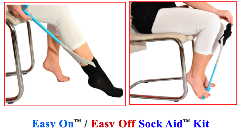 Kinsman Easy On / Easy Off Sock Aid Kit - Components