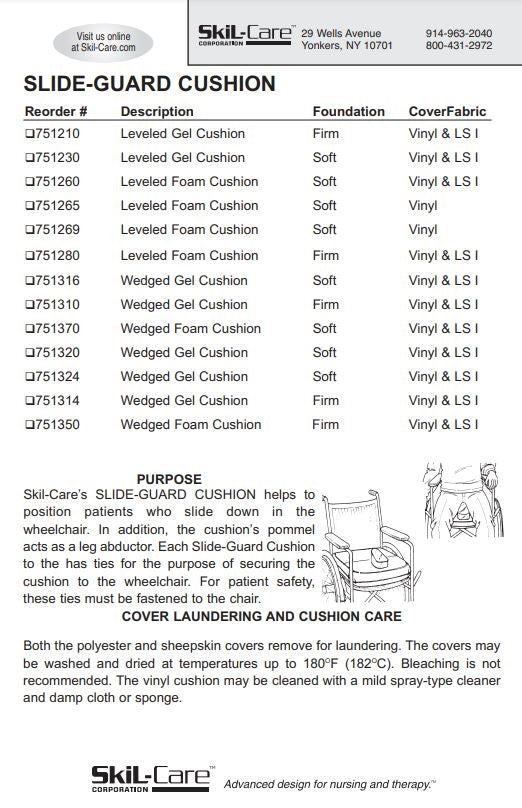 SkiL-Care Side Guard Cushion