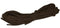 Norco Elastic Shoelaces, Brown (Close Out)