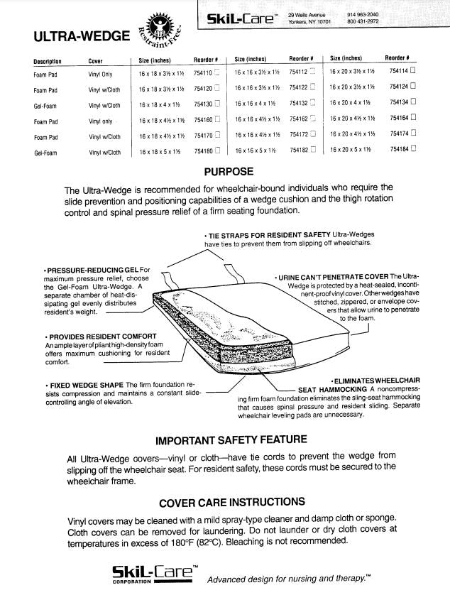 SkiL-Care Ultra Cushion Wedge