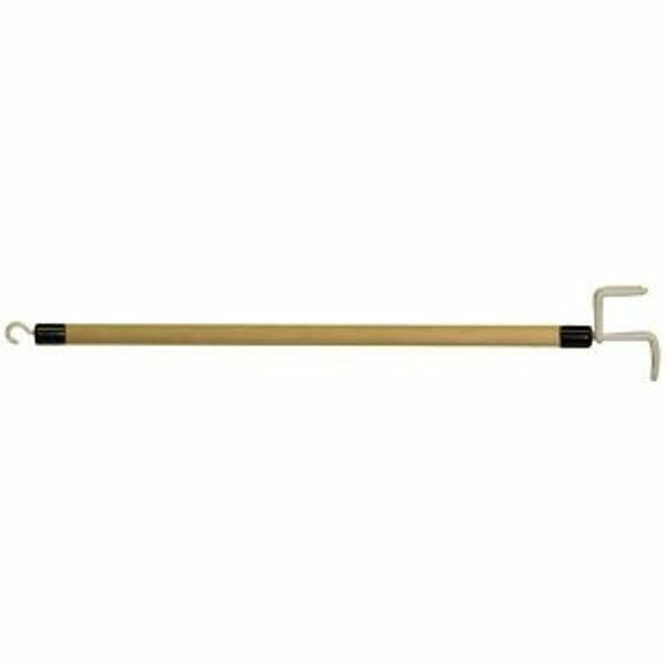 Economy Lightweight Wooden Dressing Aid Stick with Small C Hook - 27" Each