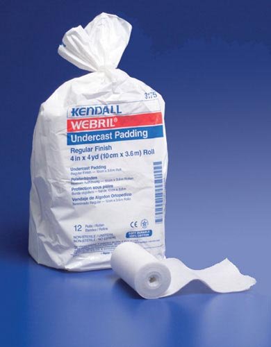 Webril 100% Cotton Undercast Padding 2" x 4 Yds Bg/24